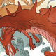 A crop of an Earthsea illustration by Charles Vess for a collection of Ursula Le Guin’s books.